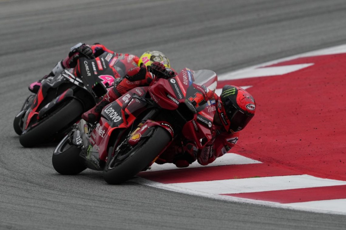 Bagnaia v Avstriji osvojil še četrto zmago na sprinterskih dirkah