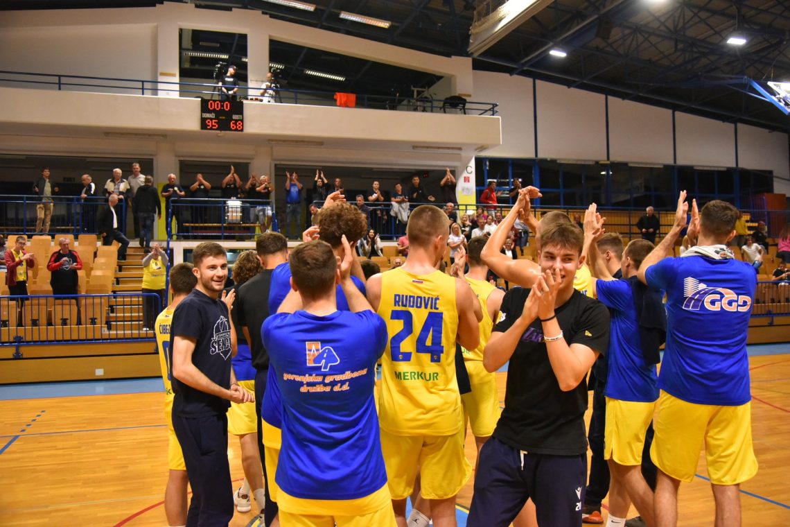 Košarkarji GGD Šenčur so v 2. krogu lige Nova KBM premagali Ilirijo s 95:68 