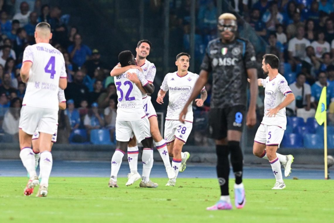 Fiorentina v Neaplju premagala branilca naslova