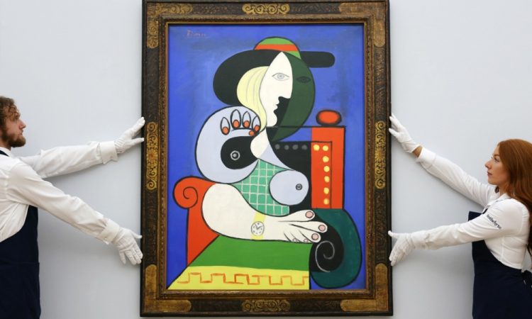 Picassov portret Marie-Therese Walter prodali za 139 milijonov dolarjev 