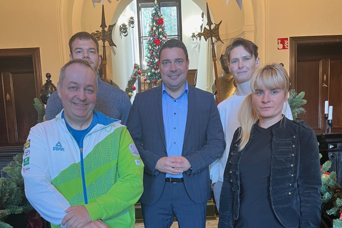 V Velenju župan sprejel uspešne velenjske športnice in športnike