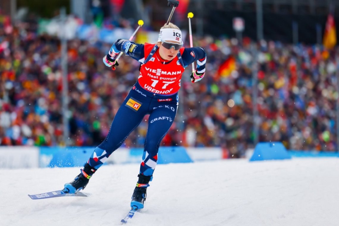 Ingrid Landmark Tandrevold pokorila konkurenco na sprintu v Ruhpoldingu