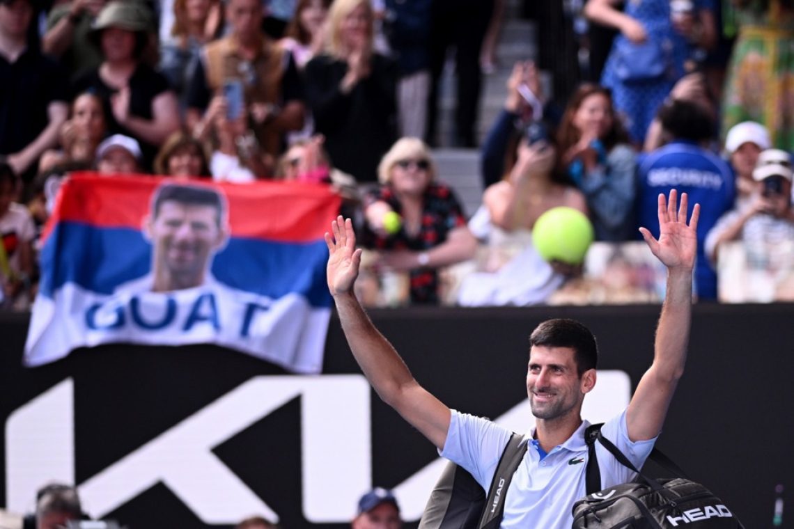 Brez sprememb na vrhu lestvice ATP, Ruud nazaj v top 10