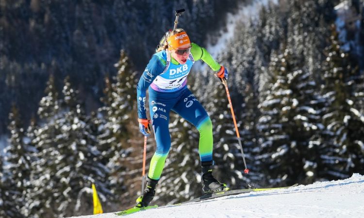 Lampič zapravila priložnost za vidno uvrstitev slovenske štafete