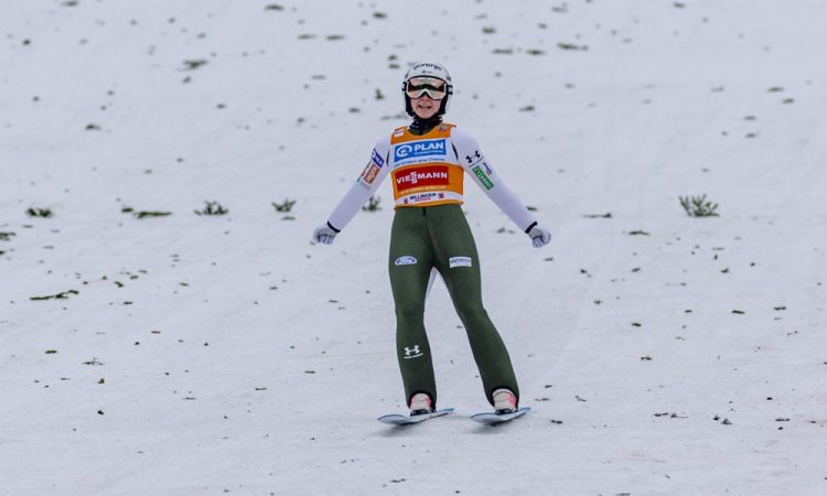 Nika Prevc v Trondheimu v kvalifikacijah tretja