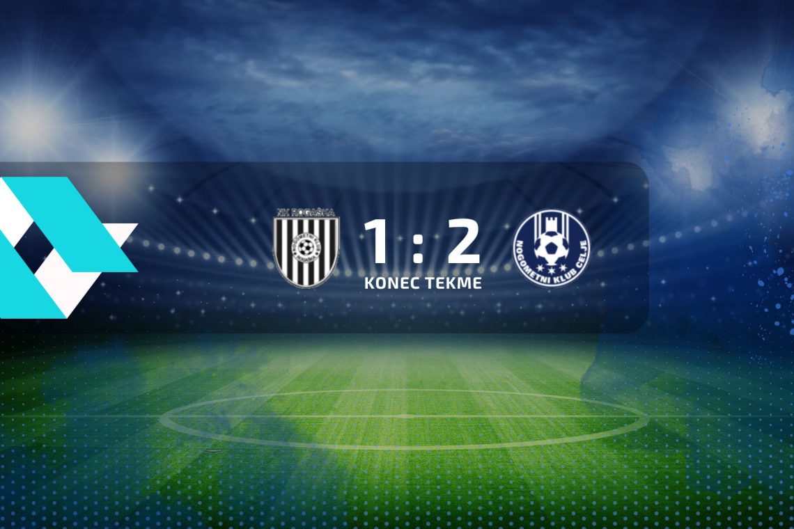 Nogometaši Celja so v gosteh premagali Rogaško z 2:1