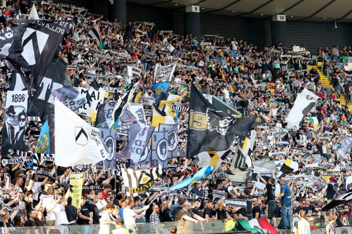 Udinese v preostanku tekme praznih rok proti Romi