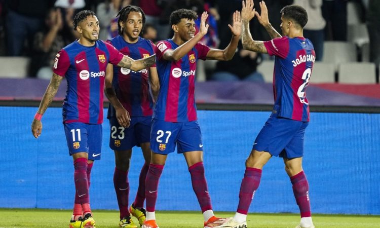 Barcelona z zmago spet na drugem mestu