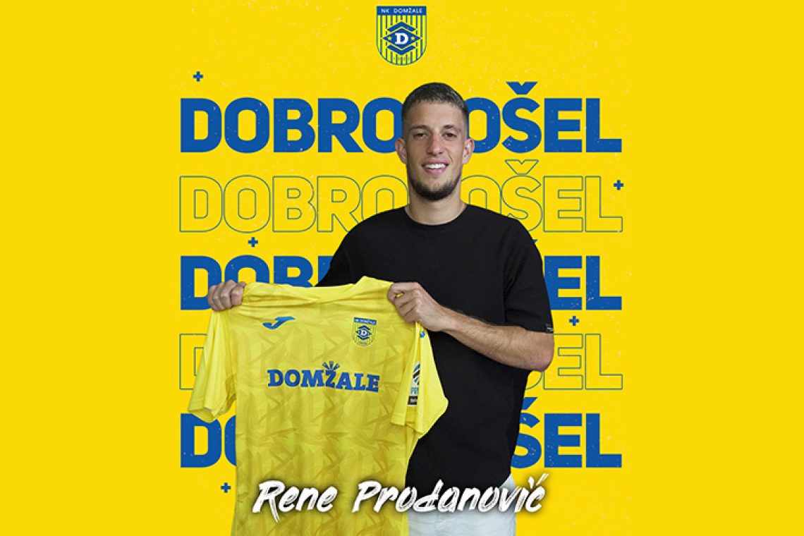 Prodanović deveti novinec pri Domžalah