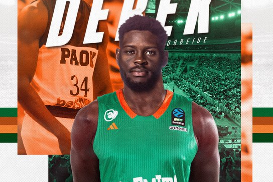 Derek Ogbeide zadnja okrepitev Cedevite Olimpije