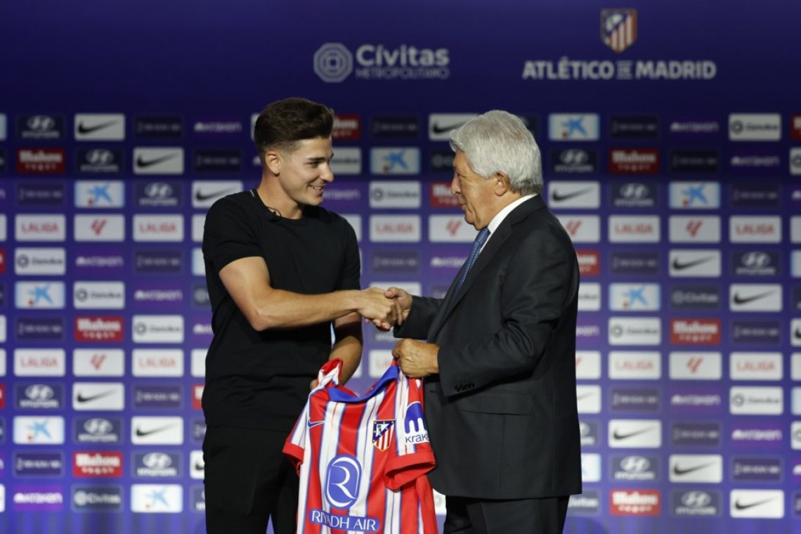 Julián Álvarez: Moj cilj je pomagati Atléticu Madrid na sam vrh