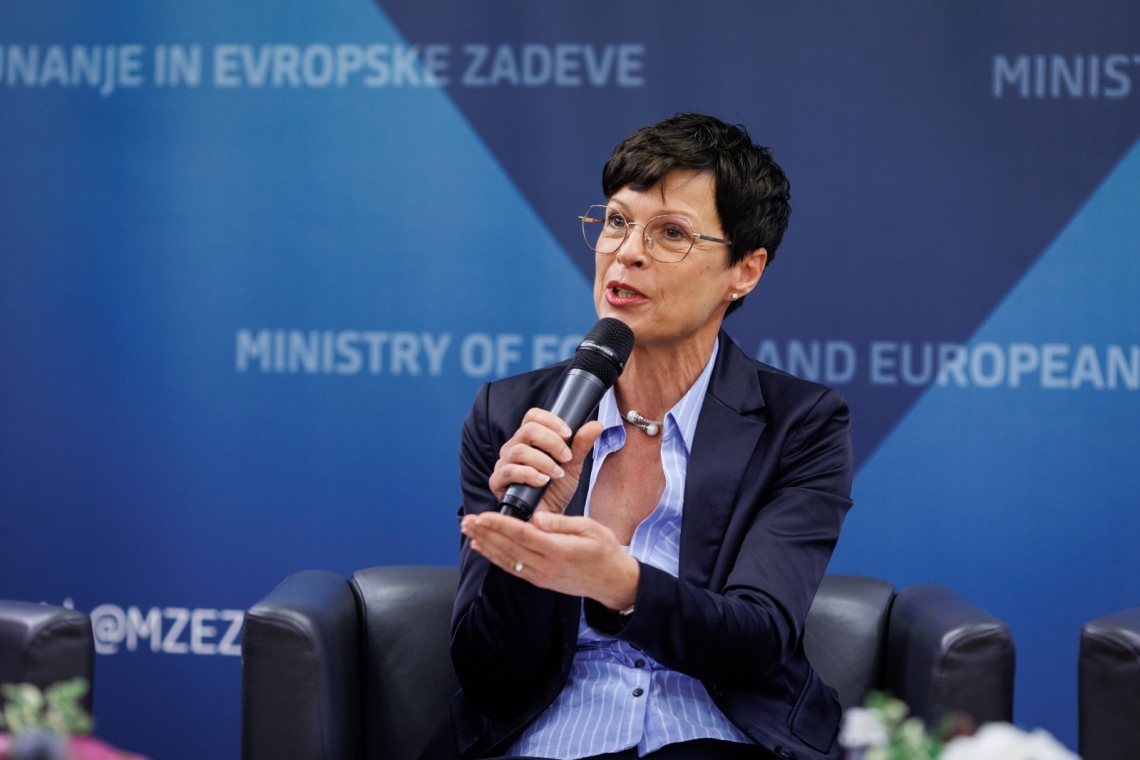 Marta Kos počaščena ob potrditvi kandidature za evropsko komisarko