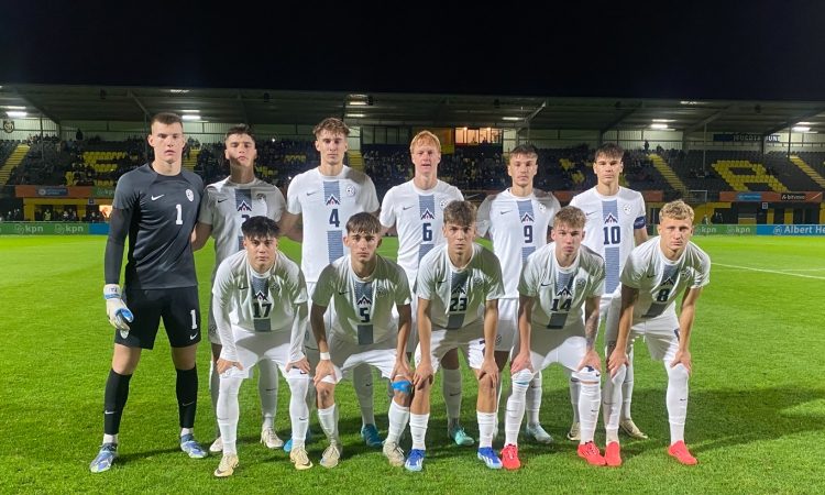 Poraz slovenskih mladincev proti Nizozemski na uvodni kvalifikacijski tekmi