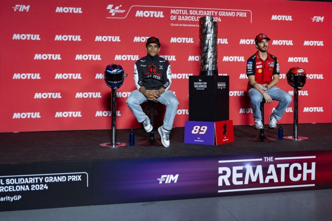 Dobrodelna dirka MotoGP v Barceloni bo odločila novega svetovnega prvaka
