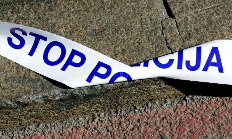 Pri Ribnici med posredovanjem napadli policiste