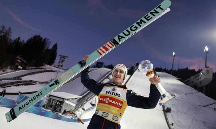 Tschofenig zmagal v Garmischu, Lanišek četrti 