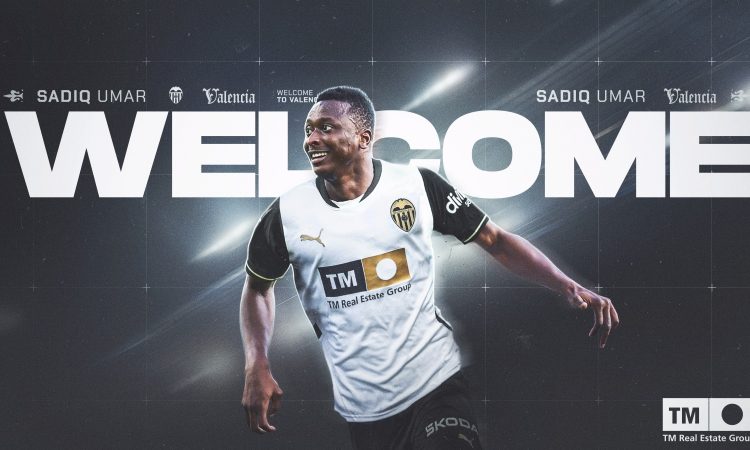 Sadiq Umar na posoji pri Valencii do konca sezone