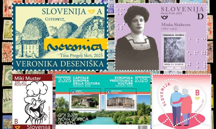 Izid novih poštnih znamk v znamenju zgodovine in kulture