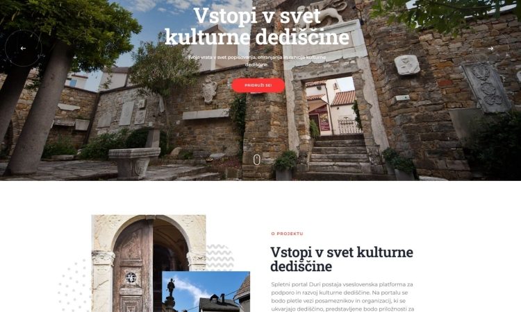 Kulturna dediščina kot temelj sodelovanja in družbenega napredka