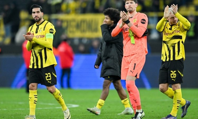 Borussia Dortmund po remiju naslednja med 16 v ligi prvakov