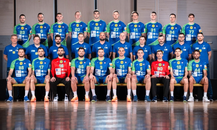 Slovenski rokometaši na EP 2026 proti Fercem, Črnogorcem in Švicarjem