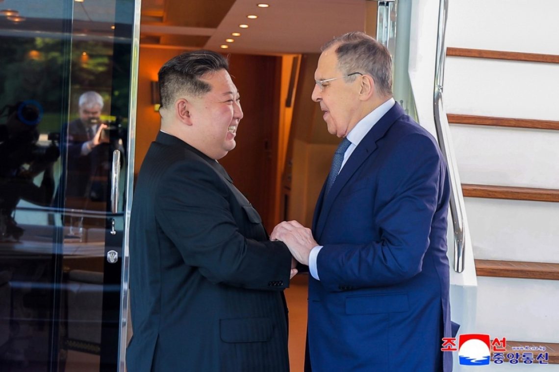 Kim Jong-un zagotovil Moskvi popolno podporo glede Ukrajine