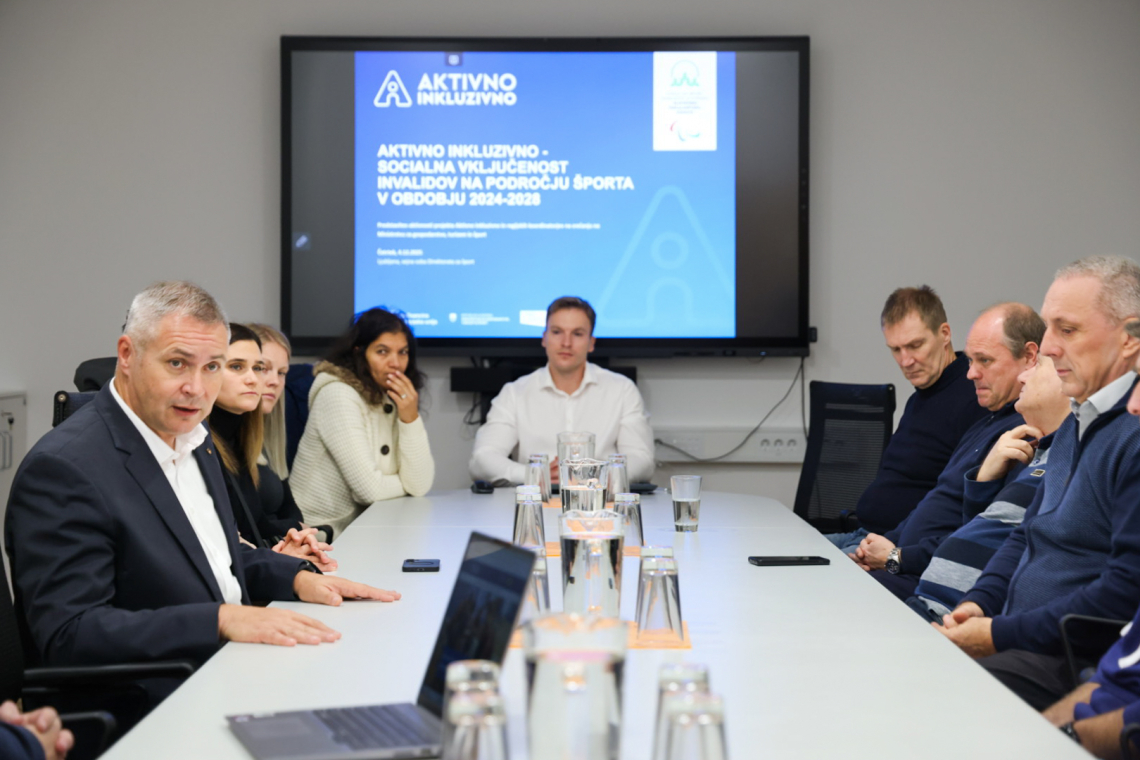 Program Aktivno inkluzivno krepi športno vključenost invalidov po vsej državi