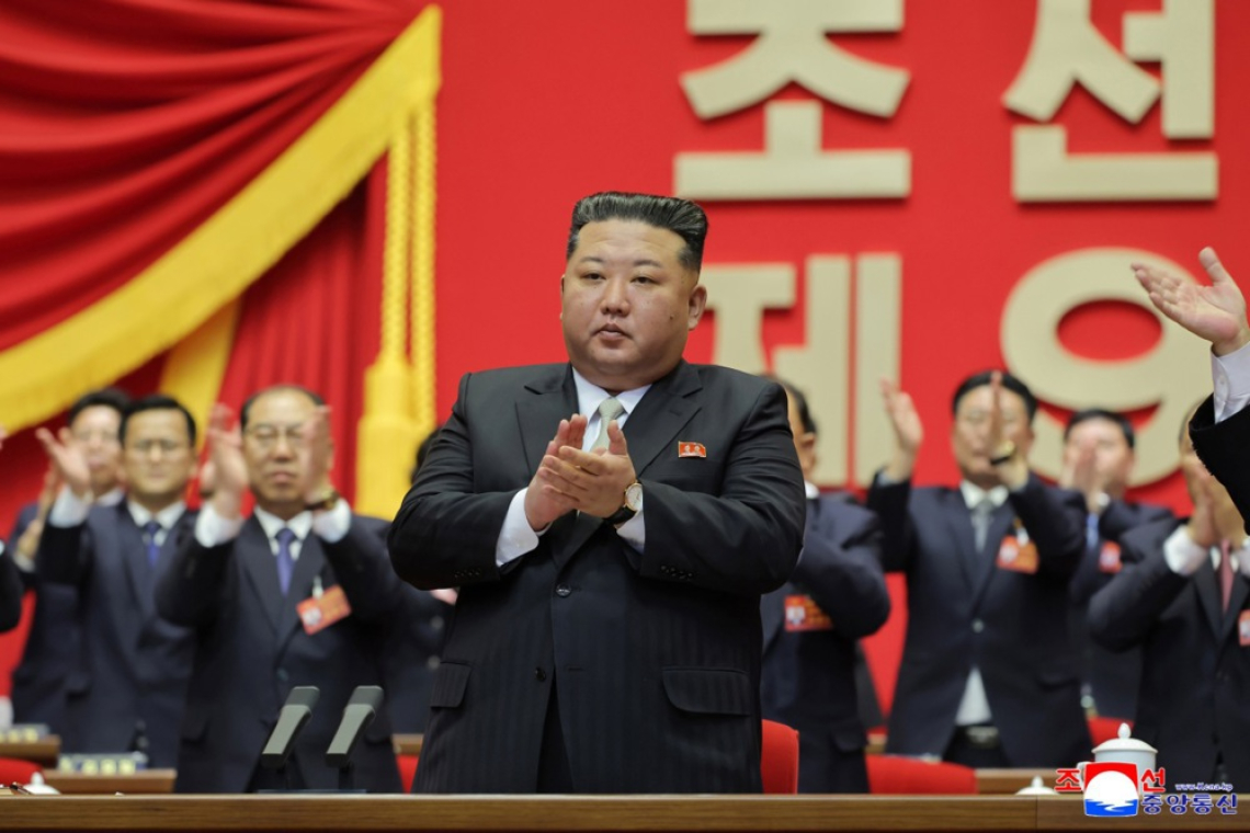 Kim Jong-un znova potrjen na čelo Delavske stranke