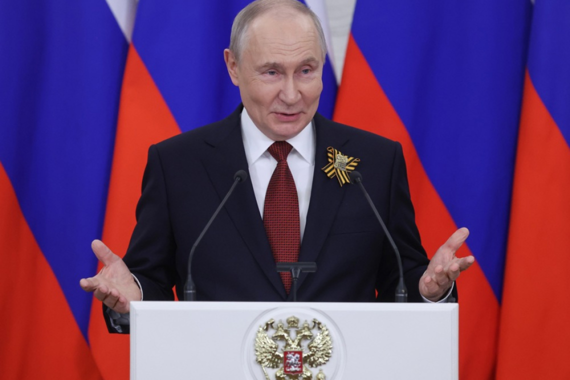 Putin ocenjuje, da se vojna bliža koncu